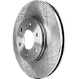 Front Brake Disc, Plain Surface, Vented, 6 Lugs, 325.12 mm, Pro-Line Series