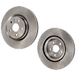Front Brake Disc, Plain Surface, Vented, 5 Lugs, 355.35 mm, Pro-Line Series