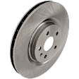 Front Brake Disc, Plain Surface, Vented, 5 Lugs, 355.35 mm, Pro-Line Series