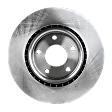 2020 Dodge Grand Caravan - Front Brake Disc, Natural Finish, Plain Surface, Vented, 5 Lugs, 329.95 mm, 3.6L 6Cyl, Pro-Line Series