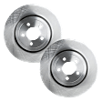 Front Brake Discs, Plain Surface, Vented, 5 Lugs, 13.58 in. Disc Diameter, Pro-Line Series