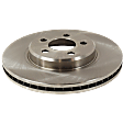 Front Brake Discs, Plain Surface, Vented, 5 Lugs, 320mm Front Disc, For Models With Solid Rear Disc, Pro-Line Series