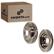 Front Brake Disc, Plain Surface, Vented, 5 Lugs, 336.04 mm, Pro-Line Series
