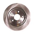 Front Brake Disc, Plain Surface, Vented, 5 Lugs, 336.04 mm, Pro-Line Series