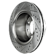2014 Ram 2500 - Front and Rear Brake Disc, Cross-drilled and Slotted, Vented, 8 Lugs, RWD, 4WD, 6.4L 8Cyl, Pro-Line Series