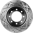 2014 Ram 2500 - Front and Rear Brake Disc, Cross-drilled and Slotted, Vented, 8 Lugs, RWD, 4WD, 6.4L 8Cyl, Pro-Line Series