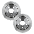 Rear Brake Discs, Plain Surface, Solid, 5 Lugs, 11.02 in. Outside Disc Diameter, Pro-Line Series
