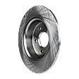 Rear Brake Discs, Plain Surface, Solid, 5 Lugs, 11.02 in. Outside Disc Diameter, Pro-Line Series