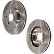 Front Brake Disc, Natural Finish, Plain Surface, Vented, 5 Lugs, 305.05 mm, 4.6L, 8Cyl, Pro-Line Series