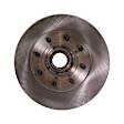 Front and Rear Brake Disc, 4-Wheel Set, Plain Surface, Vented, 8 Lugs, Pro-Line Series