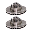 Front Brake Disc, Plain Surface, Vented, 5 Lugs, 286.4 mm, RWD, Pro-Line Series