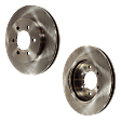 Front Brake Disc, Plain Surface, Vented, 6 Lugs, 329.95 mm, 4WD, Pro-Line Series