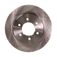 Front Brake Disc, Plain Surface, Vented, 6 Lugs, 329.95 mm, 4WD, Pro-Line Series