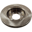 Front Brake Disc, Plain Surface, Vented, 6 Lugs, 329.95 mm, 4WD, Pro-Line Series