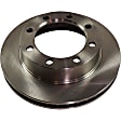 Front Brake Disc, Natural Finish, Plain Surface, Vented, 8 Lugs, 319.02 mm, 4WD, Pro-Line Series