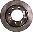 2000 Ford Excursion - Front and Rear Brake Disc, Plain Surface, Vented, 8 Lugs, 4WD, 5.4L 8Cyl, Pro-Line Series