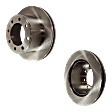 2011 Ford F-250 Super Duty - Rear Brake Disc, Natural Finish, Plain Surface, Vented, 8 Lugs, 340.11 mm, 6.2L 8Cyl, Pro-Line Series