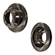 Rear Brake Disc, Plain Surface, Vented, For Models with Dual Rear Wheels, Pro-Line Series