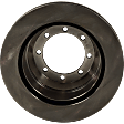 Rear Brake Disc, Plain Surface, Vented, For Models with Dual Rear Wheels, Pro-Line Series