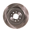 Rear Brake Discs, Plain Surface, Solid, 5 Lugs, 12.99 in., Pro-Line Series