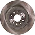 Front and Rear Brake Discs, 4-Wheel Set, Plain Surface, Vented - Front, Solid - Rear, 5 Lugs, 12.4 in. Front/12.99 in. Rear Disc Diameter, Pro-Line Series