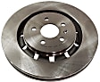 Front Brake Discs, Plain Surface, Vented, 5 Lugs, 13.86 in. OD, Pro-Line Series