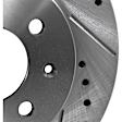 Front Brake Disc, Cross-drilled and Slotted, Vented, 4 Lugs, 275.34 mm, 2.0L, 4Cyl, Pro-Line Series