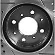 Front Brake Disc, Cross-drilled and Slotted, Vented, 4 Lugs, 275.34 mm, 2.0L, 4Cyl, Pro-Line Series