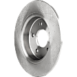 Rear Brake Discs, Plain Surface, Solid, 5 Lugs, 10.67 in. Disc Diameter, Pro-Line Series