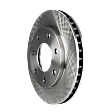 Front Brake Disc, Natural Finish, Plain Surface, Vented, 7 Lugs, 307.85 mm, 4WD, Pro-Line Series