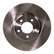 Front Brake Disc, Plain Surface, Vented, 5 Lugs, 293.88 mm,, Pro-Line Series