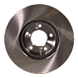 Front Brake Disc, Plain Surface, Vented, 5 Lugs, 293.88 mm,, Pro-Line Series