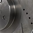 Front Brake Disc, Cross-drilled and Slotted, Vented, 5 Lugs, 293.88 mm,, Pro-Line Series
