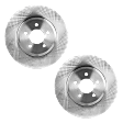 Front Brake Disc, Natural Finish, Plain Surface, Vented, 5 Lugs, 315.72 mm, Pro-Line Series