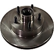1994 Ford Ranger - Front Brake Disc, Natural Finish, Plain Surface, Vented, 5 Lugs, 261.11 mm, RWD, 2.3L 4Cyl, Pro-Line Series