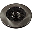 1994 Ford Ranger - Front Brake Disc, Natural Finish, Plain Surface, Vented, 5 Lugs, 261.11 mm, RWD, 2.3L 4Cyl, Pro-Line Series