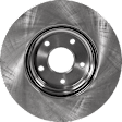 2015 Ford C-Max - Front and Rear Brake Disc, Plain Surface, Front-Vented/Rear-Solid, 5 Lugs, Front-299.97 mm/Rear-279.91 mm, 2.0L 4Cyl, Pro-Line Series
