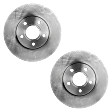 Front Brake Discs, Plain Surface, Vented, 5 Lugs, 10.94 in. Disc Diameter, Pro-Line Series