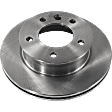 2002-2006 Freightliner Sprinter 2500 - Front and Rear Brake Disc, Plain Surface, Front-Vented/Rear-Solid, 5 Lugs, Front-284.48 mm/Rear-272.03 mm, 2.7L, 5Cyl, Pro-Line Series