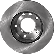 2002-2006 Freightliner Sprinter 2500 - Front and Rear Brake Disc, Plain Surface, Front-Vented/Rear-Solid, 5 Lugs, Front-284.48 mm/Rear-272.03 mm, 2.7L, 5Cyl, Pro-Line Series