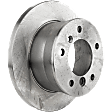 2002-2006 Freightliner Sprinter 2500 - Front and Rear Brake Disc, Plain Surface, Front-Vented/Rear-Solid, 5 Lugs, Front-284.48 mm/Rear-272.03 mm, 2.7L, 5Cyl, Pro-Line Series
