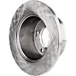 2002-2006 Freightliner Sprinter 2500 - Front and Rear Brake Disc, Plain Surface, Front-Vented/Rear-Solid, 5 Lugs, Front-284.48 mm/Rear-272.03 mm, 2.7L, 5Cyl, Pro-Line Series