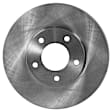 2002-2006 Freightliner Sprinter 2500 - Front and Rear Brake Disc, Plain Surface, Front-Vented/Rear-Solid, 5 Lugs, Front-284.48 mm/Rear-272.03 mm, 2.7L, 5Cyl, Pro-Line Series