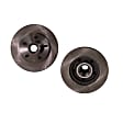 1998 GMC Sonoma - Front Brake Disc, Natural Finish, Plain Surface, Vented, 5 Lugs, 265.94 mm, RWD, 4.3L 6Cyl, Pro-Line Series