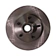 1998 GMC Sonoma - Front Brake Disc, Natural Finish, Plain Surface, Vented, 5 Lugs, 265.94 mm, RWD, 4.3L 6Cyl, Pro-Line Series