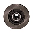 1998 GMC Sonoma - Front Brake Disc, Natural Finish, Plain Surface, Vented, 5 Lugs, 265.94 mm, RWD, 4.3L 6Cyl, Pro-Line Series