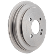 Rear Brake Drums, For Models with Rear Drum, Set Of 2