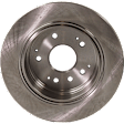 2007 Honda Element - Front and Rear Brake Disc, Plain Surface, Vented - Front; Solid - Rear, 5 Lugs, 281.94 mm, 2.4L 4Cyl, Pro-Line Series