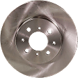 Front Brake Discs, Plain Surface, Vented, 4 Lugs, 10.31 in. Disc Diameter, Pro-Line Series