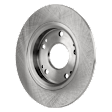 Rear Brake Disc, Natural Finish, Plain Surface, Solid, 5 Lugs, 259.59 mm, 1.5L, 4Cyl, Pro-Line Series